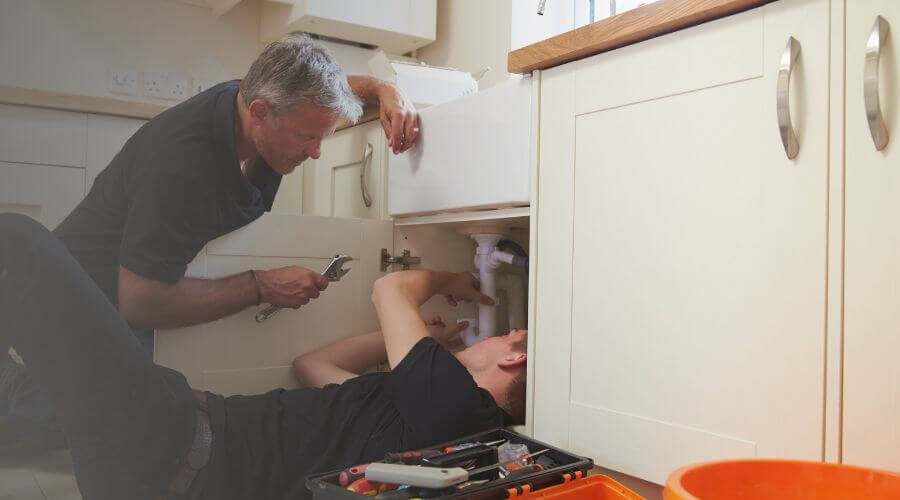 Professional burst pipe repair services in Duck, WV